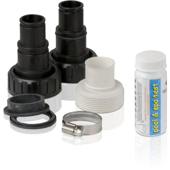 Gre Électrolyseur au sel GSS50 pour piscine hors-sol jusqu'à 50 m³ - Production de chlore 10 g/h, minuterie et dosage automatique