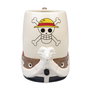 ERIK - Jarre One Piece Going Merry 750 ml - Réf. 1 - Faite en dolomite, Peinte à la main, Relief, Finition brillante - Non adaptée au micro-ondes et au lave-vaisselle