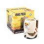 ERIK - Jarre One Piece Going Merry 750 ml - Réf. 1 - Faite en dolomite, Peinte à la main, Relief, Finition brillante - Non adaptée au micro-ondes et au lave-vaisselle