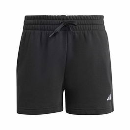 Short de Sport Adidas Essentials Small Logo Fleece Shorts Noir
