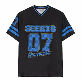 T-shirt à manches courtes unisex Harry Potter Ravenclaw Noir