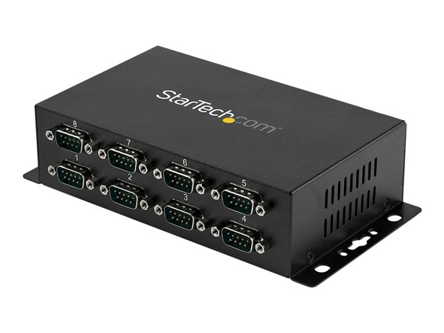 Startechcom Hub USB 8 Ports RS-232 Industriel pour Montage DIN/Pared, 921.6 Kbps, USB 2.0 Startechcom Hub USB 8 Ports RS-232 Industriel pour Montage DIN/Pared, 921.6 Kbps, USB 2.0
