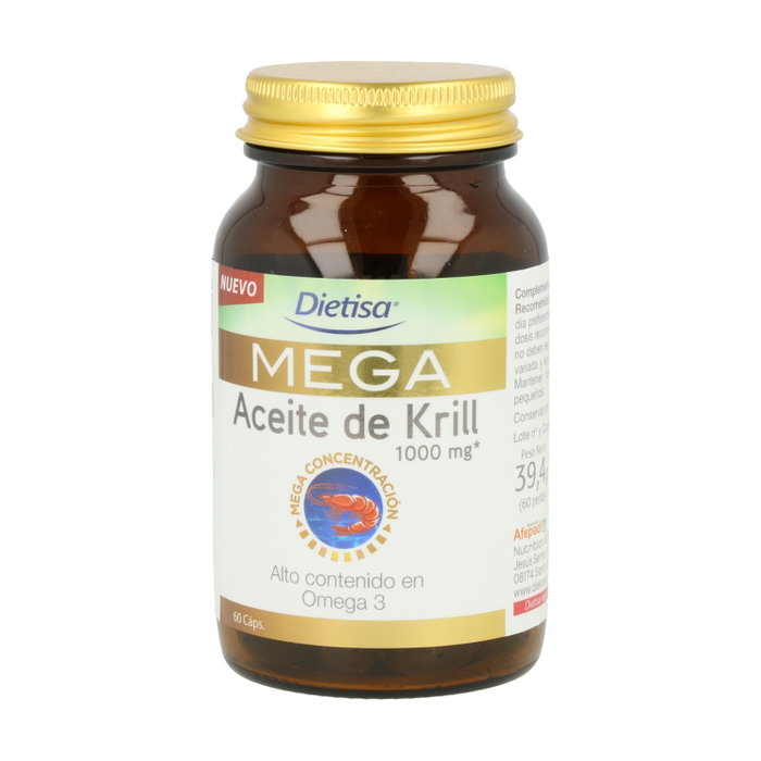 DIETISA (DIELISA) Omega Mega Krill 60 capsules
