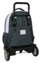 Safta Mochila Grande avec Roues Compact Evolution Extensif Real Madrid Equipement 25/26 33x45x22 cm - Sac à Dos à Roulettes