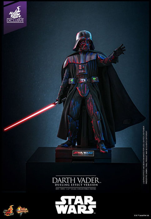 Star Wars figurine Movie Masterpiece 1/6 Darth Vader (Dueling Effect Version) Hot Toys Exclusive 35 cm Star Wars figurine Movie Masterpiece 1/6 Darth Vader (Dueling Effect Version) Hot Toys Exclusive 35 cm