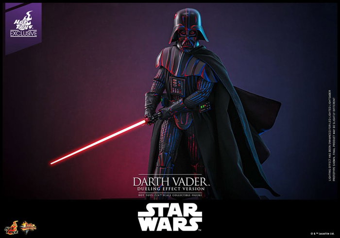 Star Wars figurine Movie Masterpiece 1/6 Darth Vader (Dueling Effect Version) Hot Toys Exclusive 35 cm Star Wars figurine Movie Masterpiece 1/6 Darth Vader (Dueling Effect Version) Hot Toys Exclusive 35 cm