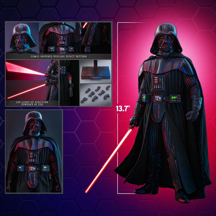 Star Wars figurine Movie Masterpiece 1/6 Darth Vader (Dueling Effect Version) Hot Toys Exclusive 35 cm Star Wars figurine Movie Masterpiece 1/6 Darth Vader (Dueling Effect Version) Hot Toys Exclusive 35 cm