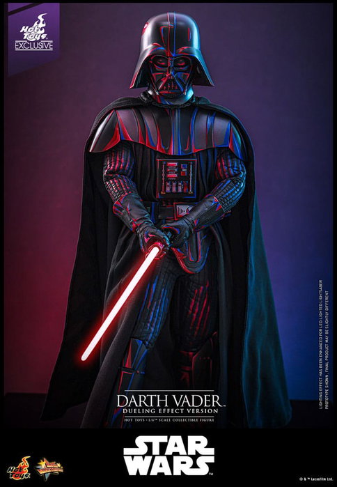 Star Wars figurine Movie Masterpiece 1/6 Darth Vader (Dueling Effect Version) Hot Toys Exclusive 35 cm Star Wars figurine Movie Masterpiece 1/6 Darth Vader (Dueling Effect Version) Hot Toys Exclusive 35 cm