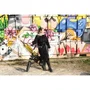 URBANGLIDE 160 BLACK - Draisienne électrique 350W 36V - Pneus 16", autonomie 18 km, Bluetooth, vitesse max 25 km/h, éclairage LED