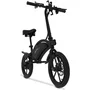 URBANGLIDE 160 BLACK - Draisienne électrique 350W 36V - Pneus 16", autonomie 18 km, Bluetooth, vitesse max 25 km/h, éclairage LED