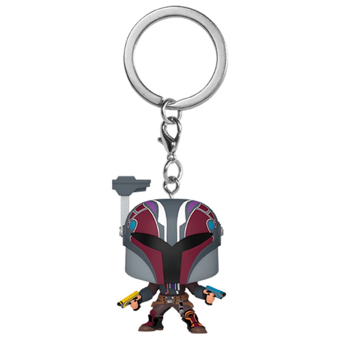 FUNKO Pocket POP - Porte-clés Figurine Ahsoka et Sabine Wren - Star Wars - Dimensions 100 x ль x 40 mm
