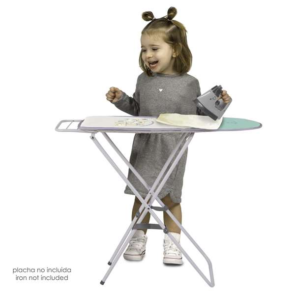 Decuevas Planche à repasser jouet Funny vert pour enfant - 72x63x25 cm
