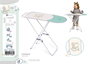 Decuevas Planche à repasser jouet Funny vert pour enfant - 72x63x25 cm