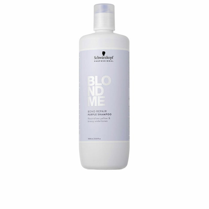 Schwarzkopf BLONDME Bond Repair Shampooing Violet 1000 ml Schwarzkopf BLONDME Bond Repair Shampooing Violet 1000 ml