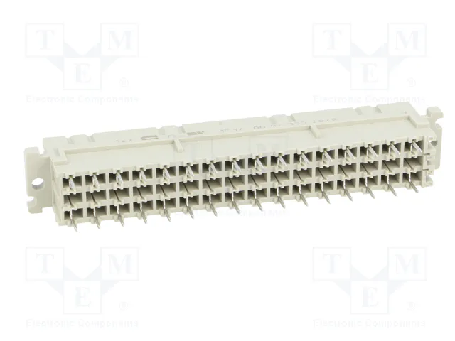 HARTING Connecteur DIN 41612 femelle 32 broches THT droit