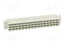HARTING Connecteur DIN 41612 femelle 32 broches THT droit