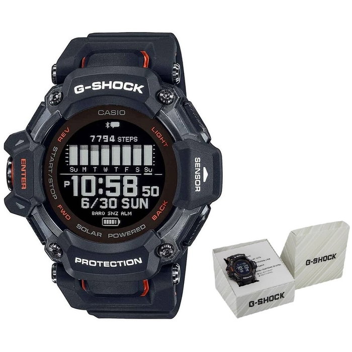 Casio G-Shock GBD-H2000-1AER Noir et orange Casio G-Shock GBD-H2000-1AER Noir et orange