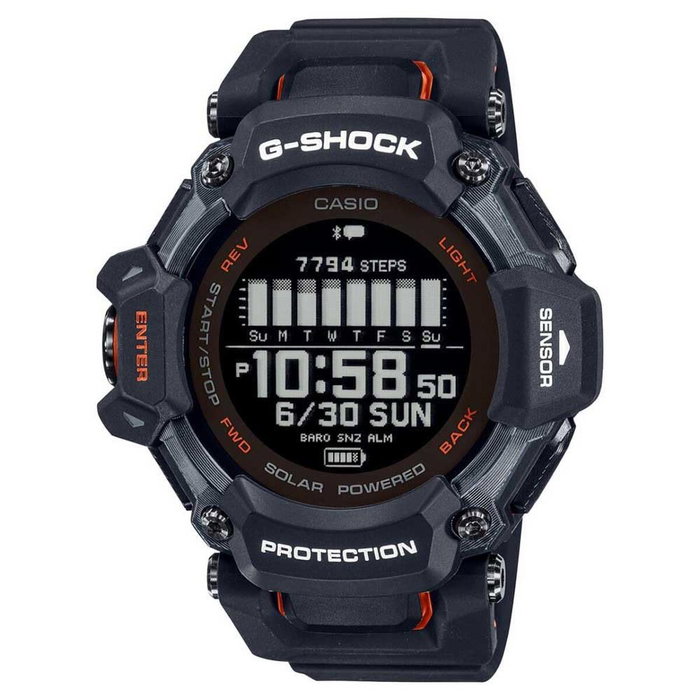 Casio G-Shock GBD-H2000-1AER Noir et orange Casio G-Shock GBD-H2000-1AER Noir et orange