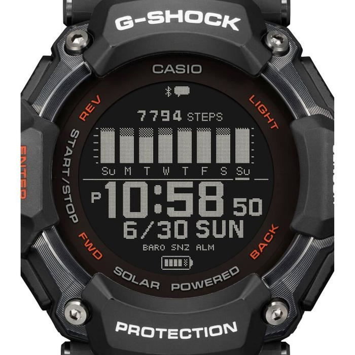 Casio G-Shock GBD-H2000-1AER Noir et orange Casio G-Shock GBD-H2000-1AER Noir et orange