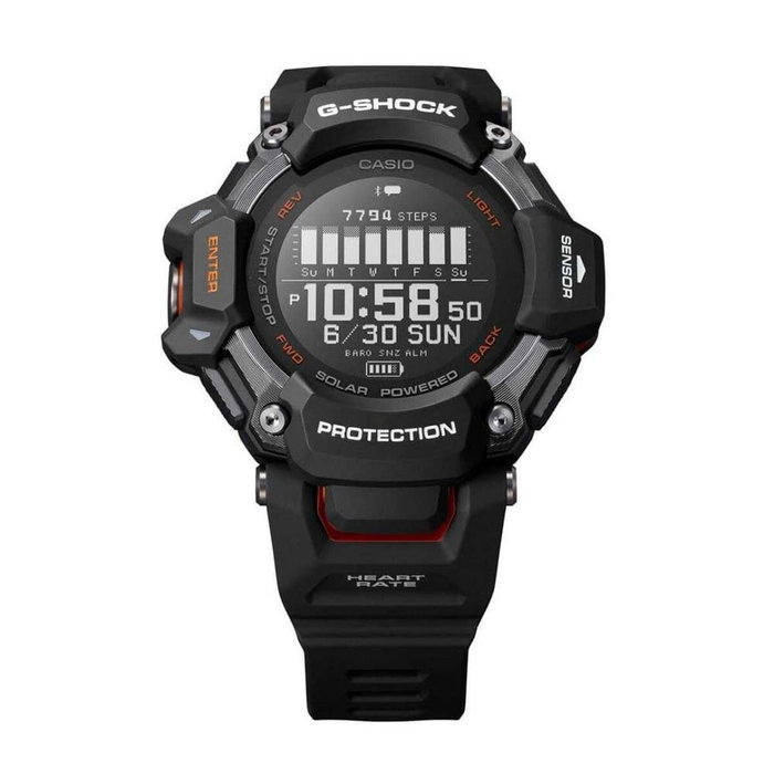 Casio G-Shock GBD-H2000-1AER Noir et orange Casio G-Shock GBD-H2000-1AER Noir et orange
