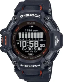 Casio G-Shock Sport GBD-H2000-1AER - Montre connectée sportive pour homme - Noir et orange - Résistance aux chocs, Bluetooth, suivi calories