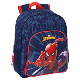 Safta Sac à dos pour enfant Spider-Man adaptable sur chariot 27x33x10cm