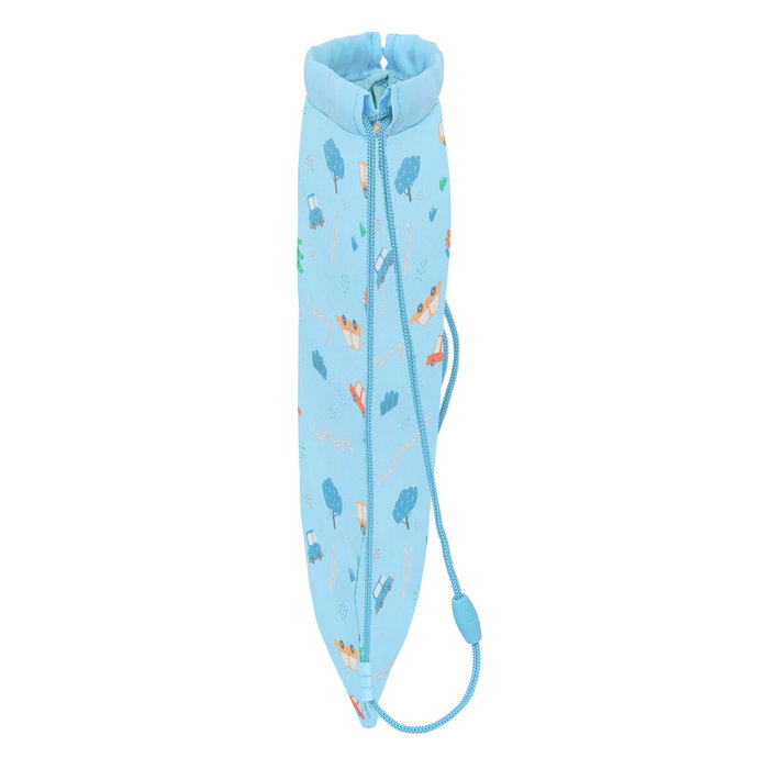 Sac à dos serré par des ficelles Safta Coches Bleu 26 x 34 x 1 cm