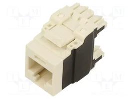 PANDUIT Connecteur RJ45 femelle Cat 6a blanc 8p8c