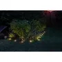 Galix Guirlande Solaire de Jardin à Planter 10 LED Blanches 5 m 0.5W 100 Lumens Autonomie 8h avec Interrupteur