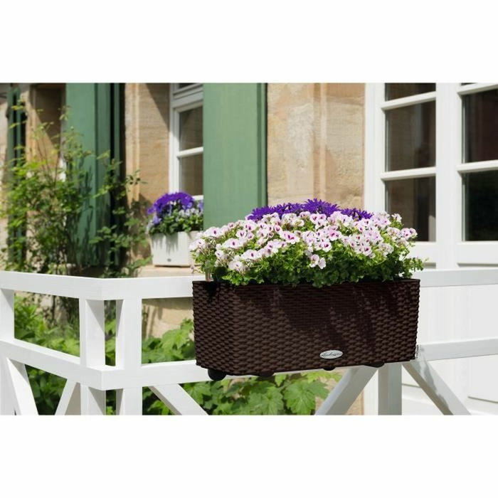Lechuza Jardinière BALCONERA Cottage Moka