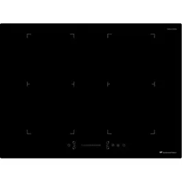 Table de cuisson induction Continental Edison CETI724Z2FLEX Noir, 4 foyers dont 2 zones flex, 7200 W, 70 cm