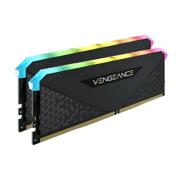 Corsair Vengeance RGB RS 16 Go (2x8 Go) DDR4 3200 MHz Noir Corsair Vengeance RGB RS 16 Go (2x8 Go) DDR4 3200 MHz Noir