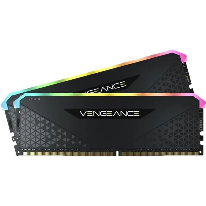 Corsair Vengeance RGB RS 16 Go (2x8 Go) DDR4 3200 MHz Noir Corsair Vengeance RGB RS 16 Go (2x8 Go) DDR4 3200 MHz Noir
