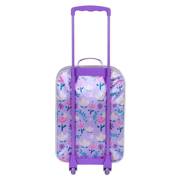 Karactermania Maleta trolley soft 3D frozen 2 beauty - Valise à main pour enfant à thème Frozen, douce avec relief, 2 roues, dimensions 52 x 33 x 17 cm