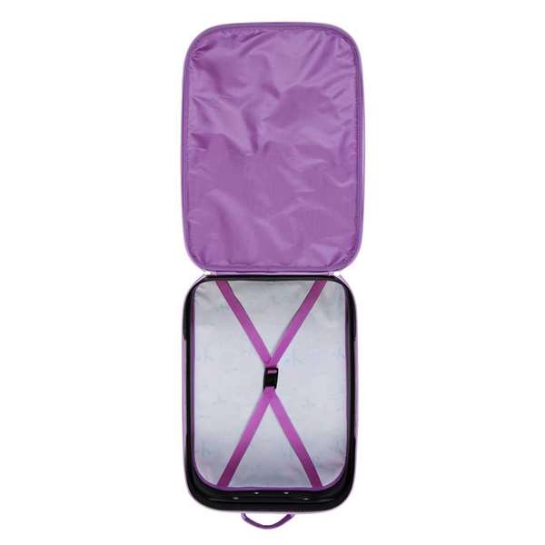 Karactermania Maleta trolley soft 3D frozen 2 beauty - Valise à main pour enfant à thème Frozen, douce avec relief, 2 roues, dimensions 52 x 33 x 17 cm