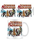 Dungeons & Dragons mug Retro Group