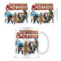 Dungeons & Dragons mug Retro Group