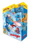 Superthings S Blaster Jet - Figure jouet avec chargeur rotatif et 6 projectiles - 39x33.5x13.5 cm - Recommandé à partir de 4 ans
