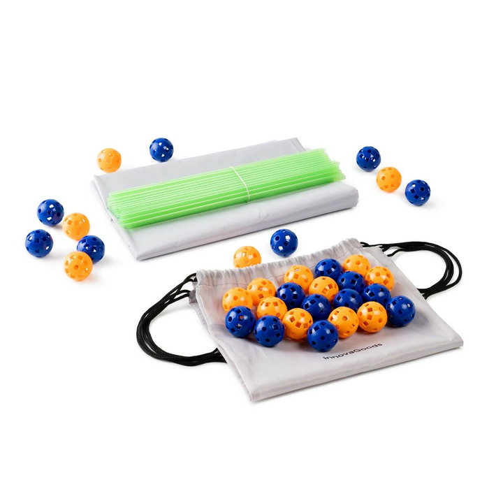 Pack Jeux de mémoire en bois et Kit de Construction de Fort pour Enfants InnovaGoods