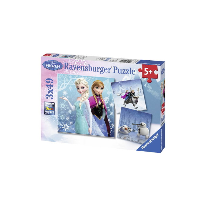 Ravensburger Disney Frozen Winter Adventures - Lot de 3 puzzles