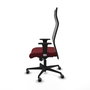 Piqueras y Crespo Chaise de Bureau Albacete XL Bordeaux et Noir