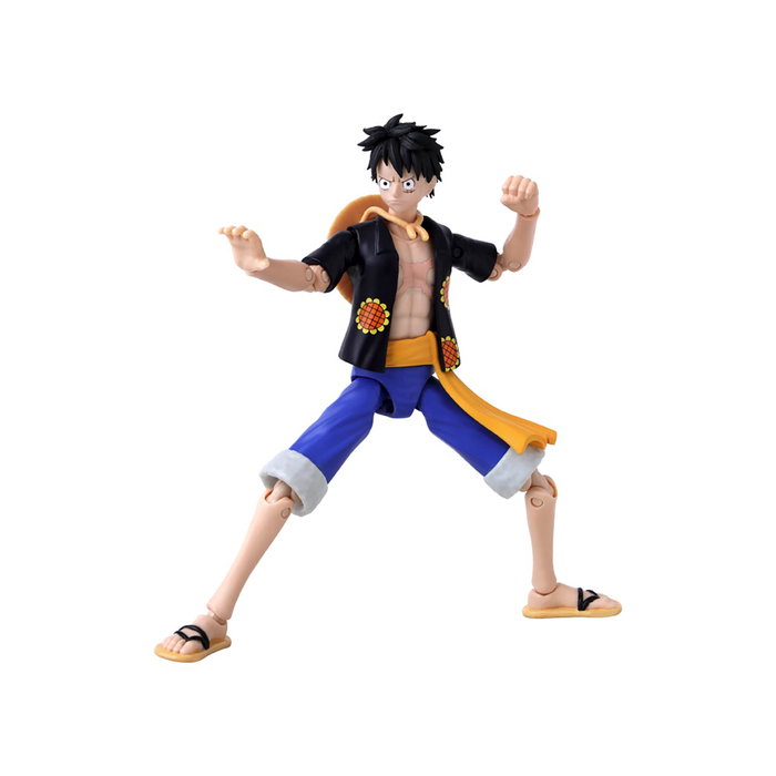 Bandai Figurine Anime Heroes One Piece Luffy Dressrosa - 17 cm