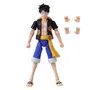 Bandai Figurine Anime Heroes One Piece Luffy Dressrosa - 17 cm - Figurine d'action