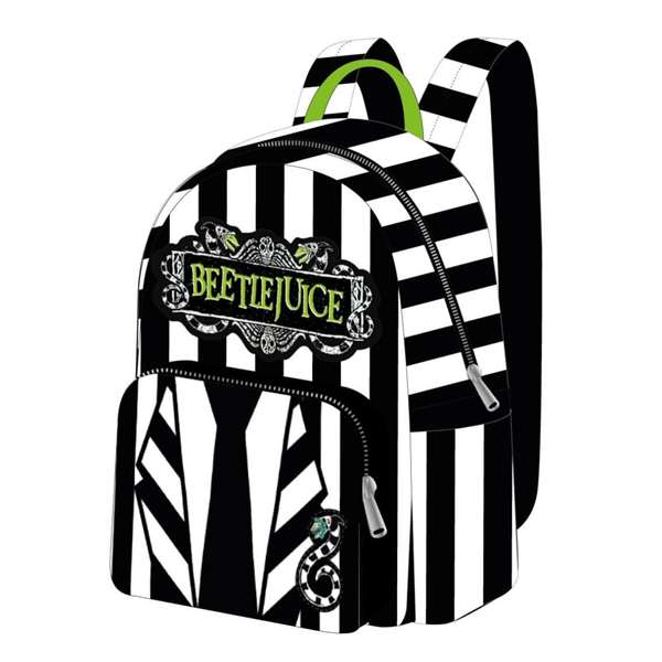 Cerdà Mochila Casual Beetlejuice Sac à Dos 19.5 x 25.0 x 11.0 cm - Multicolore - À Partir de 3 Ans Cerdà Mochila Casual Beetlejuice Sac à Dos 19.5 x 25.0 x 11.0 cm - Multicolore - À Partir de 3 Ans
