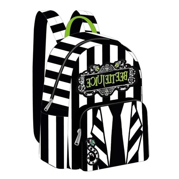 Cerdà Mochila Casual Beetlejuice Sac à Dos 19.5 x 25.0 x 11.0 cm - Multicolore - À Partir de 3 Ans Cerdà Mochila Casual Beetlejuice Sac à Dos 19.5 x 25.0 x 11.0 cm - Multicolore - À Partir de 3 Ans