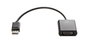 HP Adaptateur DisplayPort vers DVI-D Noir