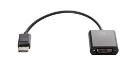 HP Adaptateur DisplayPort vers DVI-D Single Link - Convertisseur de connecteur pour écran et carte graphique - 19 cm