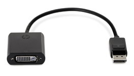 HP Adaptateur DisplayPort vers DVI-D Single Link - Convertisseur de connecteur pour écran et carte graphique - 19 cm