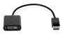 HP Adaptateur DisplayPort vers DVI-D Noir