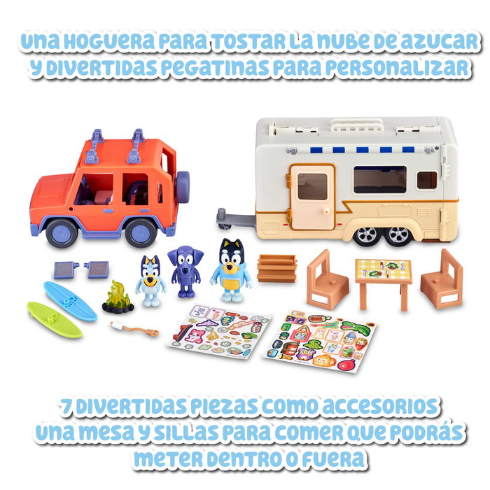 MOOSE Set Cruiser et Campervan Bluey